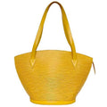 Louis Vuitton Epi Yellow Epi Leather Handbag Tote Bag (Pre-Owned)