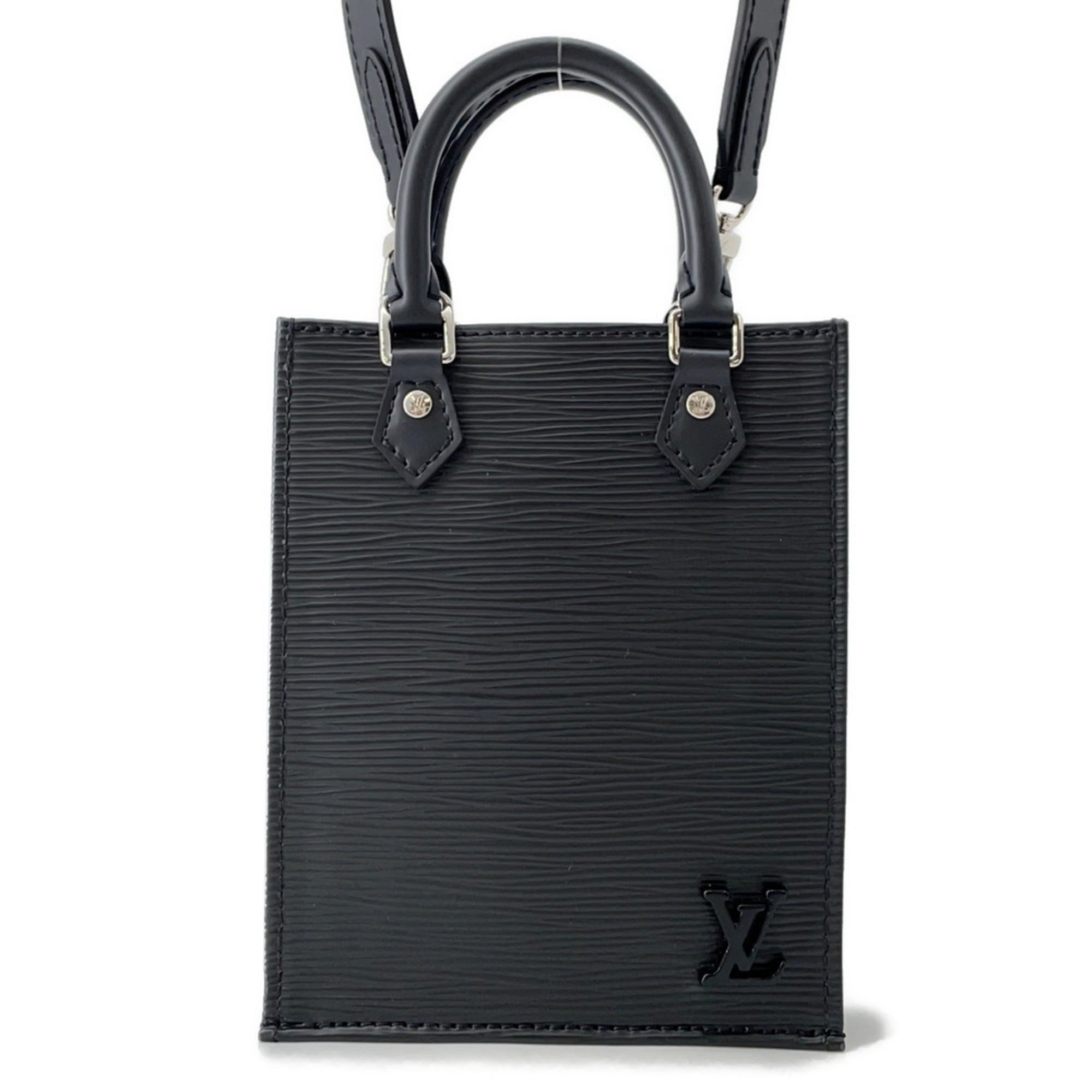 Louis Vuitton Epi Black Noir Epi Leather Handbag Shoulder Bag (Pre-Owned)