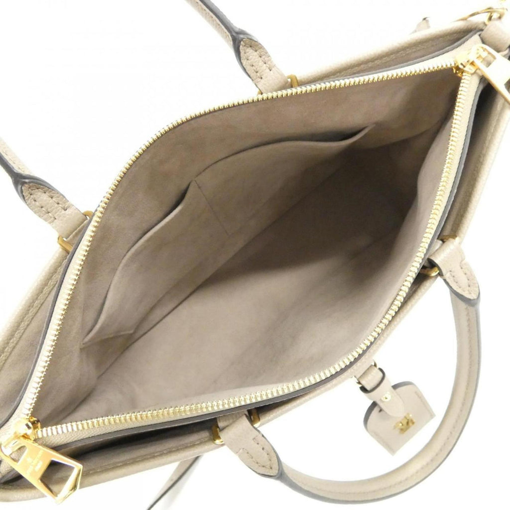 Louis Vuitton Tourterelle Leather Handbag (Pre-Owned)