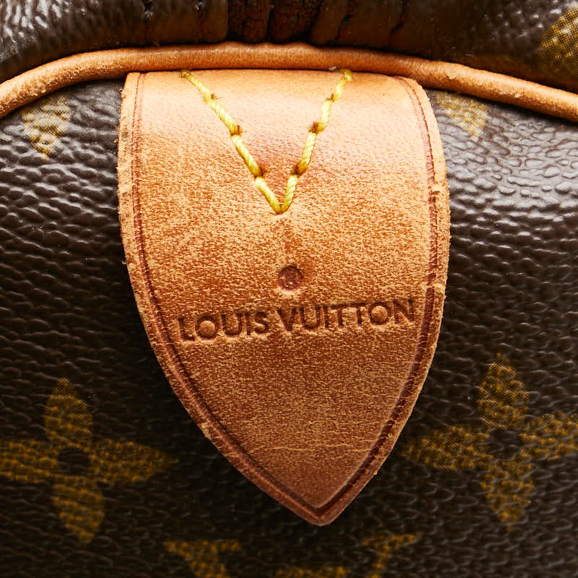 Louis Vuitton Brown Pvc Leather Boston Bag (Pre-Owned)