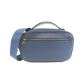 Louis Vuitton Matte Silver Leather Shoulder Bag (Pre-Owned)