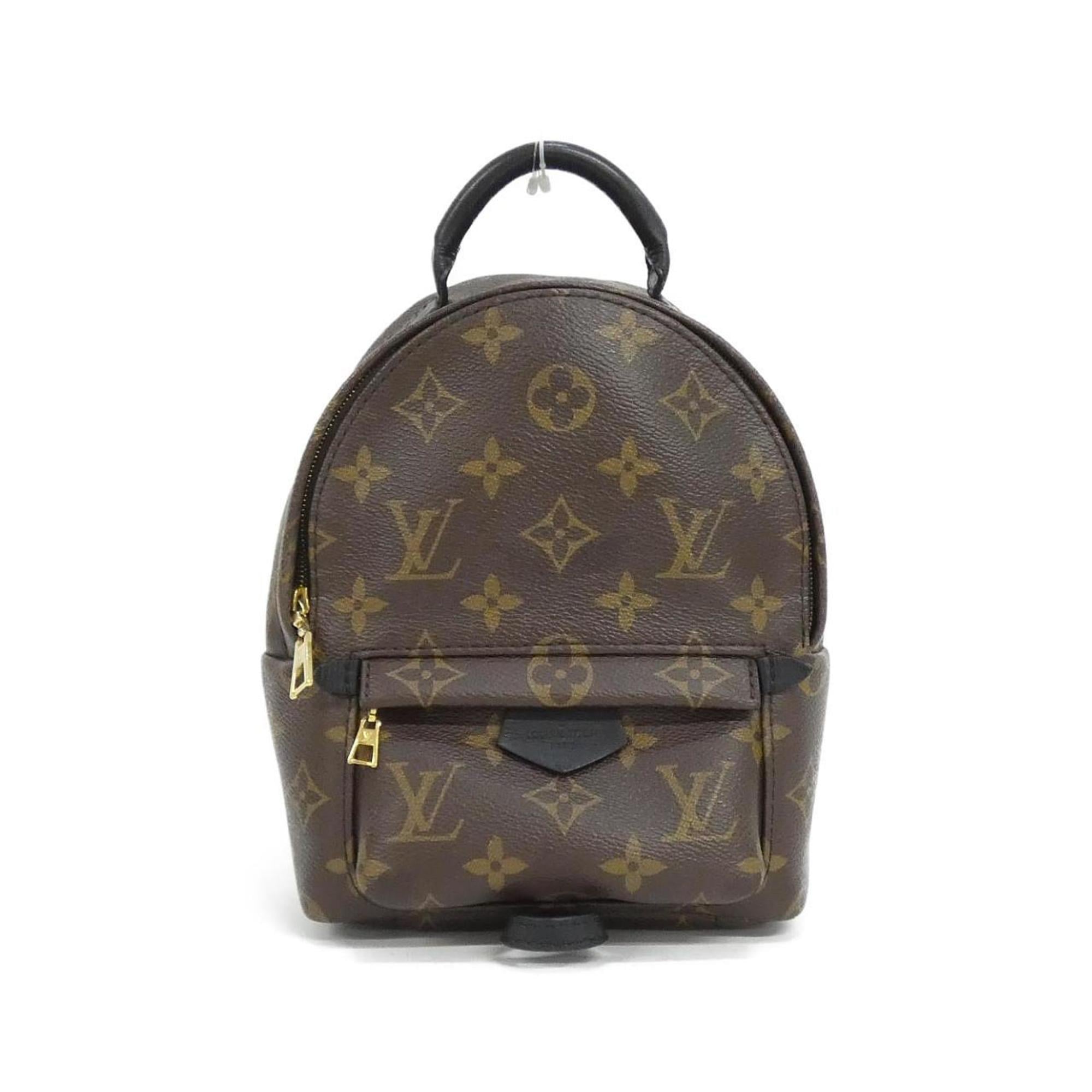 Louis Vuitton Marron Coated Canvas Backpack (Pre-Owned)