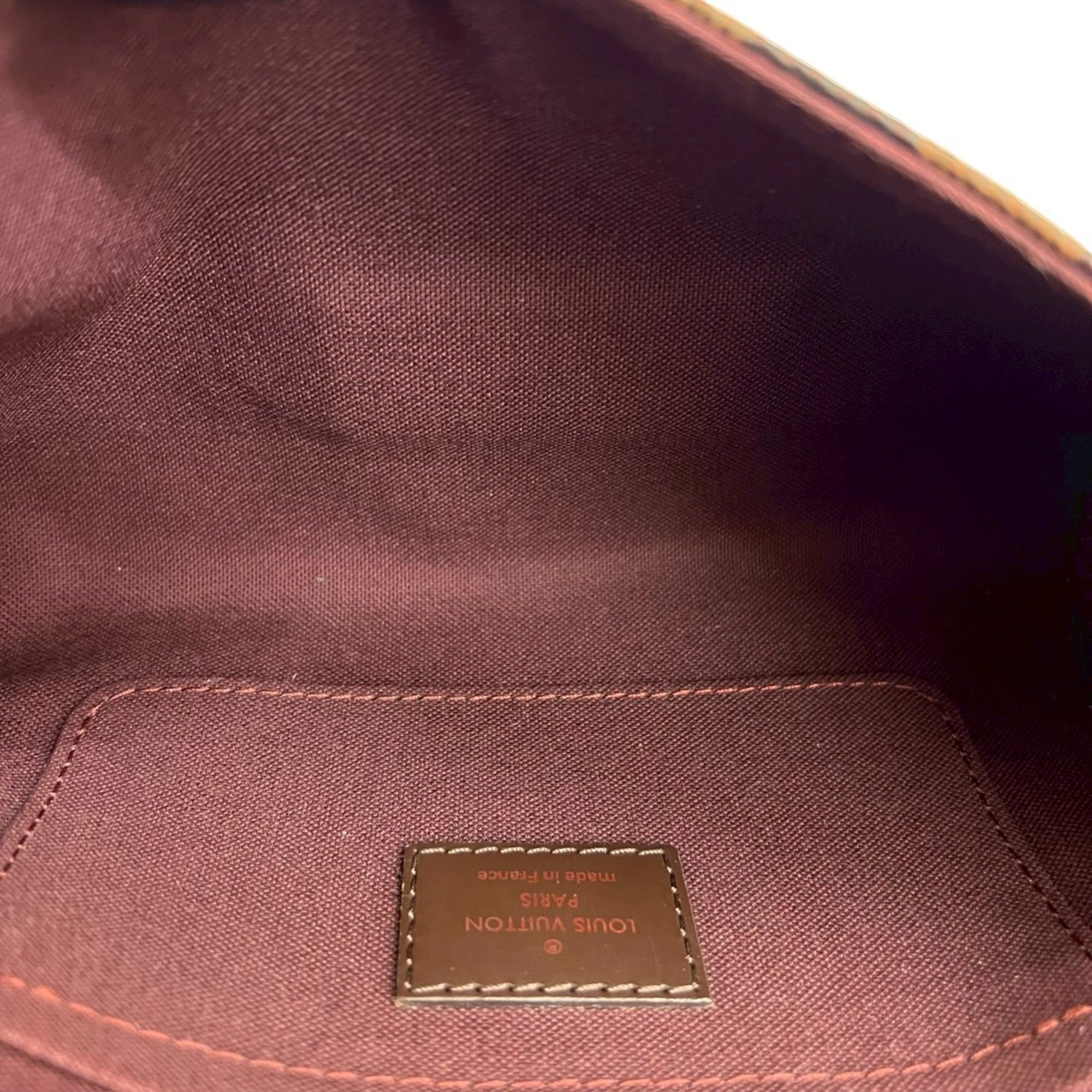 Louis Vuitton Brown Leather Pvc Pochette Shoulder Bag (Pre-Owned)