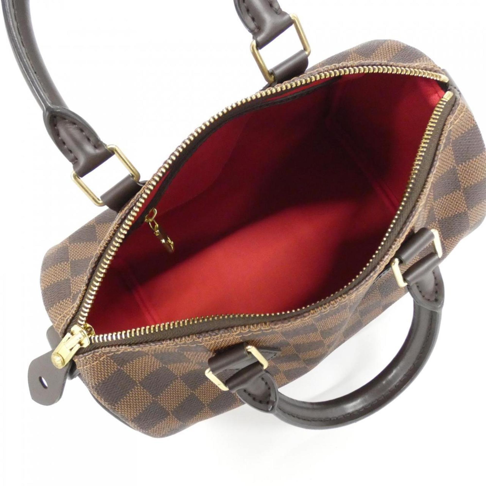 Louis Vuitton Ebene Coated Canvas Boston Bag (Pre-Owned)