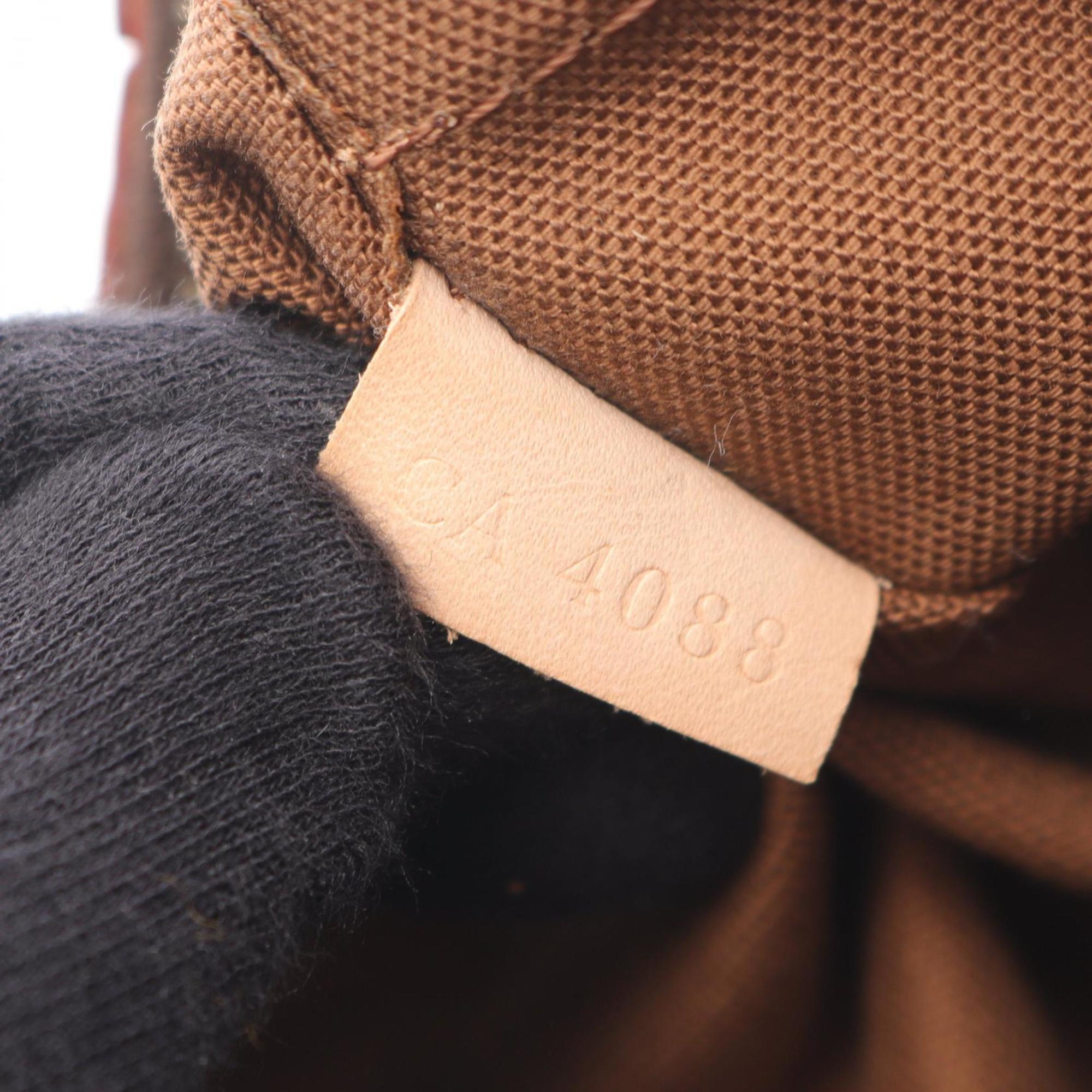 Louis Vuitton Brown Monogram Coated Canvas Shoulder Bag (Pre-Owned)