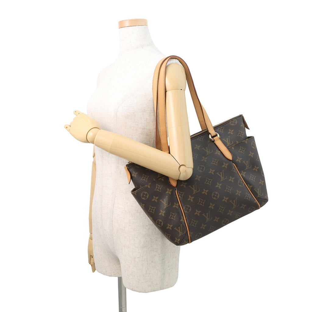 Louis Vuitton Brown Monogram Shoulder Bag Tote Bag (Pre-Owned)