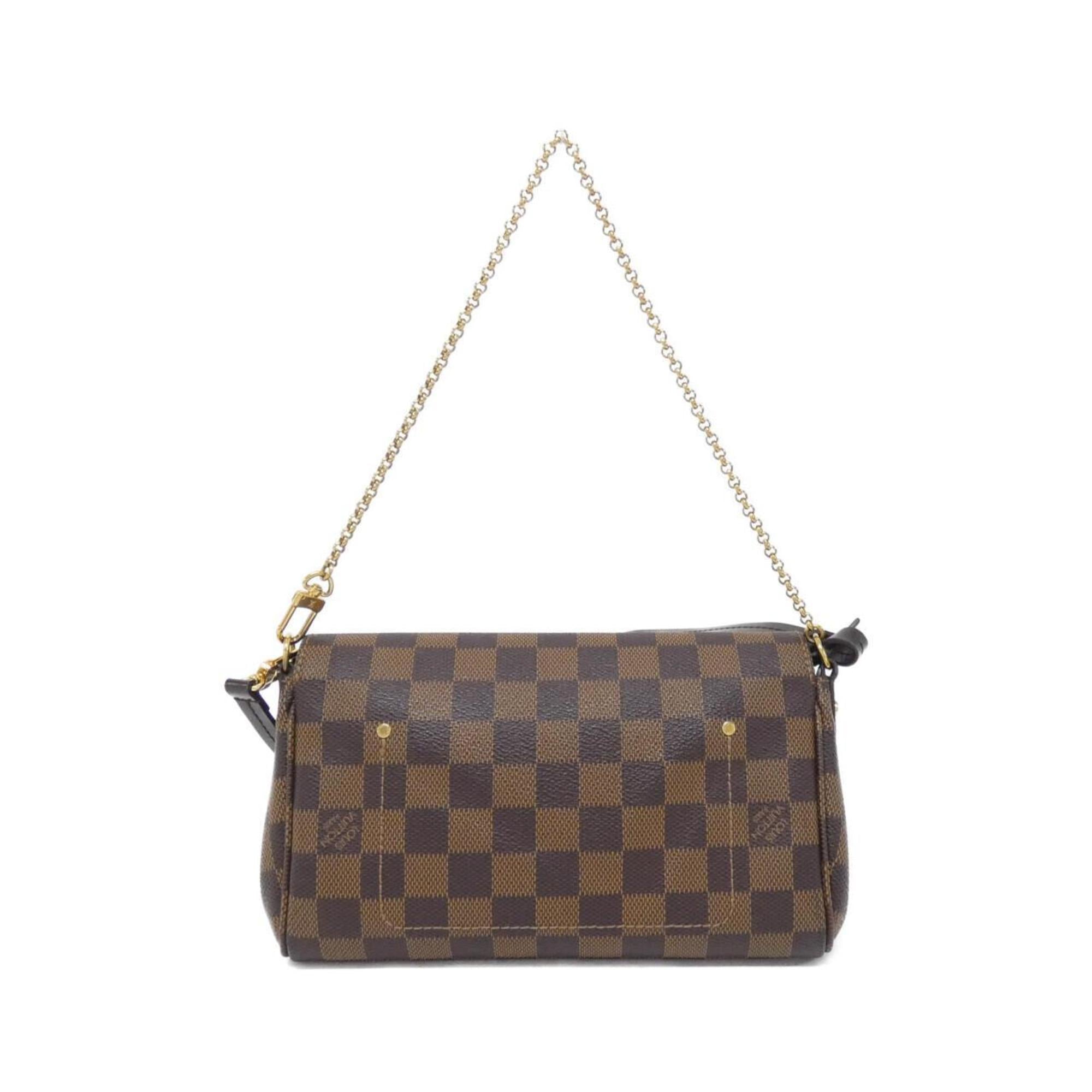 Louis Vuitton Ebene Coated Canvas Shoulder Bag (Pre-Owned)