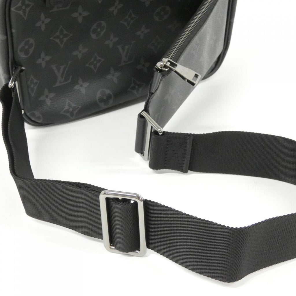 Louis Vuitton Black Coated Canvas Shoulder Bag (Pre-Owned)