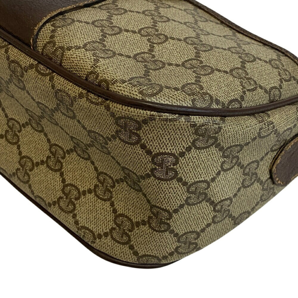Vintage Web Crossbody Bag GG Coated Canvas Small