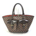 Louis Vuitton Damier Brown Ebene Damier Canvas Shoulder Bag Tote Bag (Pre-Owned)