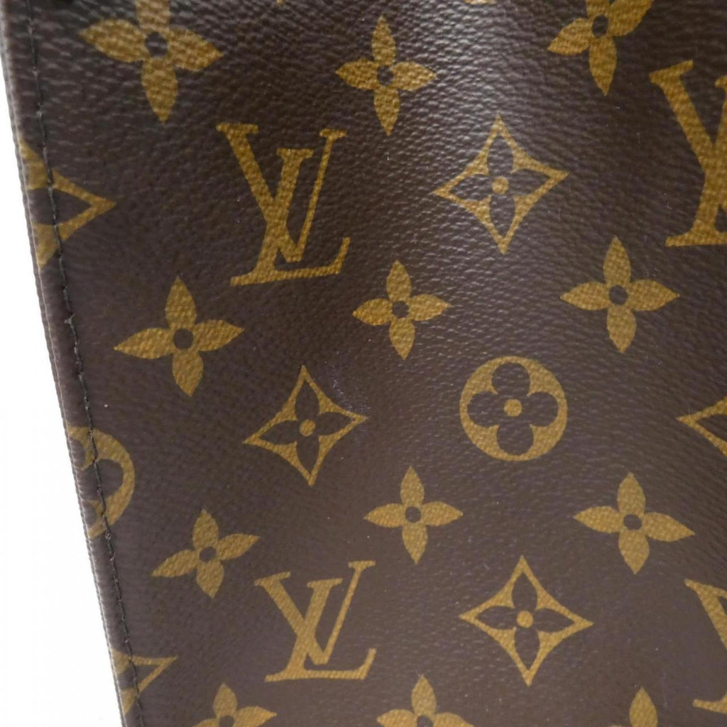 Louis Vuitton Marron Coated Canvas Handbag (Pre-Owned)
