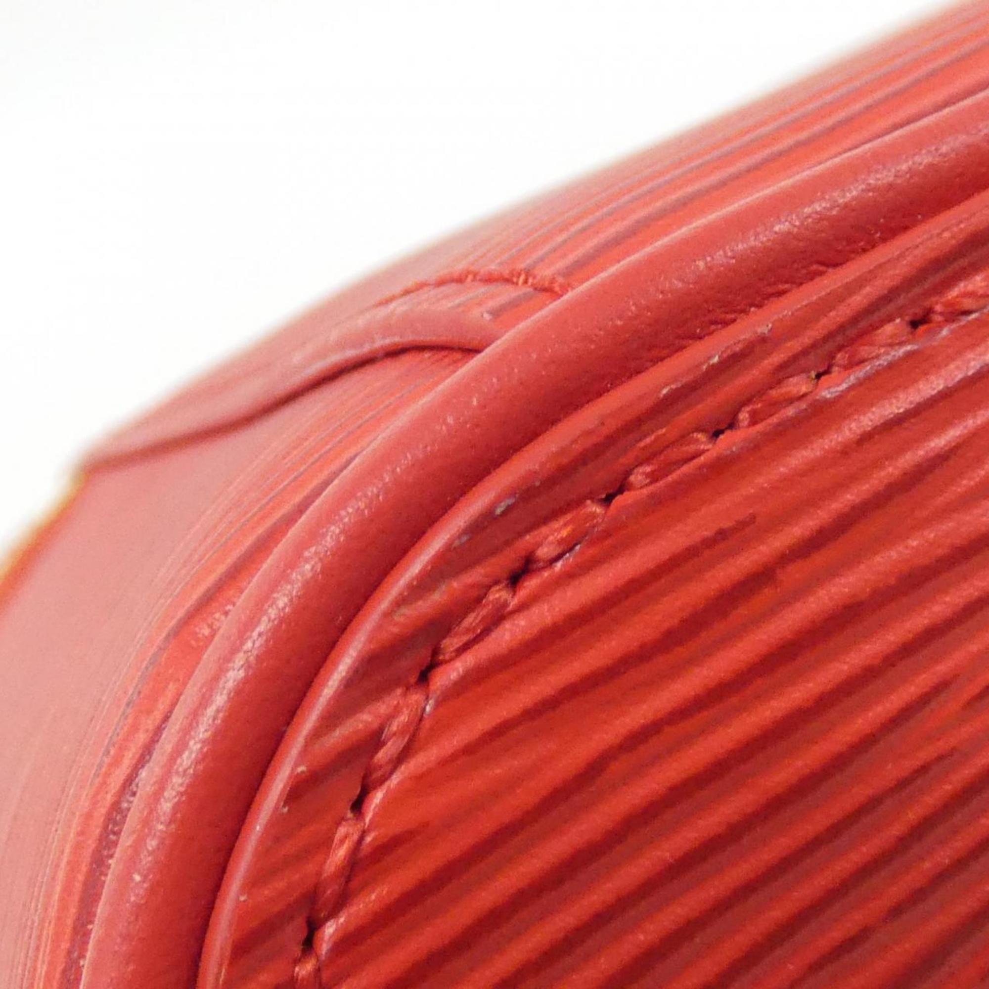 Louis Vuitton Epi Red Color Leather Handbag (Pre-Owned)