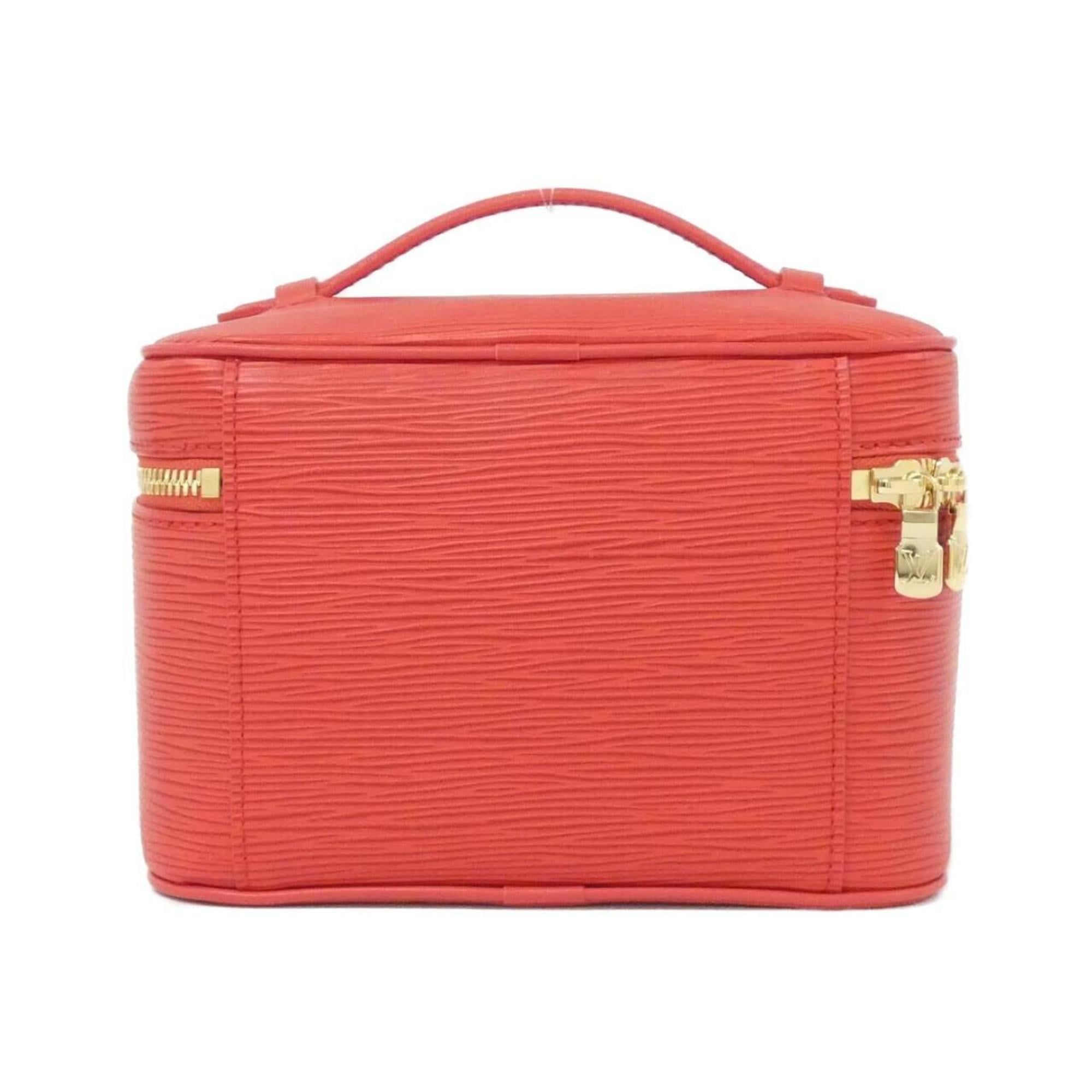 Louis Vuitton Epi Red Color Leather Handbag (Pre-Owned)