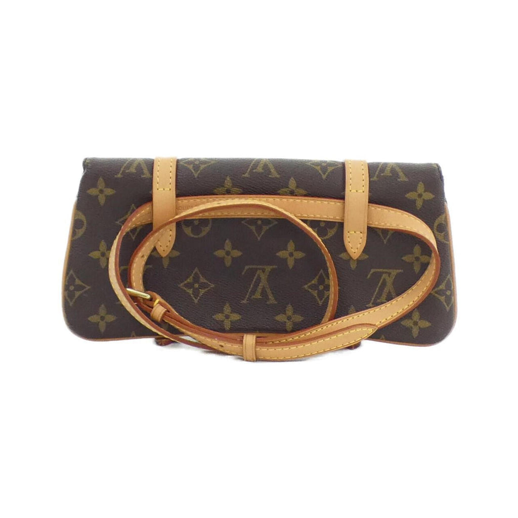 Louis Vuitton Marron Coated Canvas Fanny Pack Pochette (Pre-Owned)