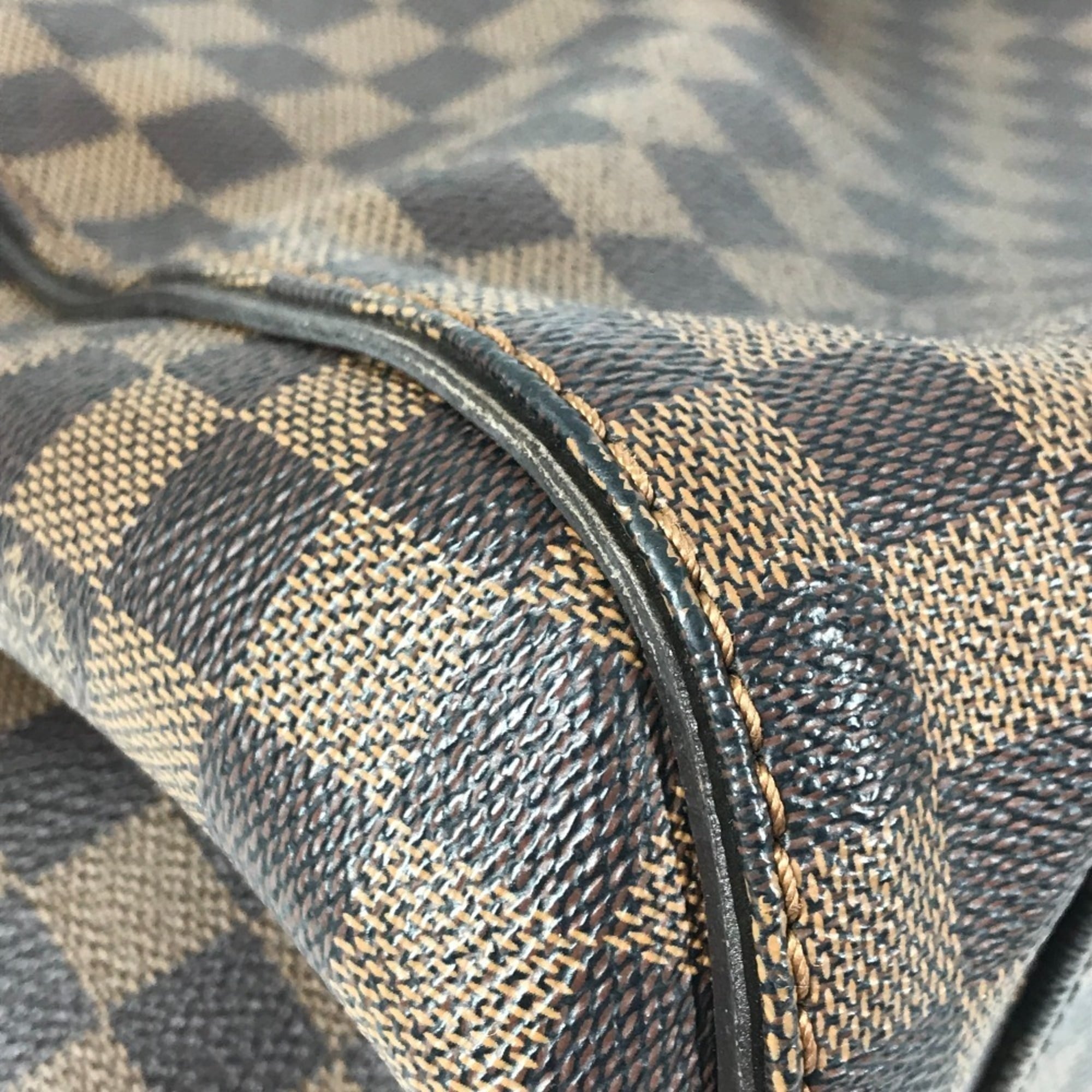 Louis Vuitton Damier Brown Ebene Damier Canvas Shoulder Bag Tote Bag (Pre-Owned)