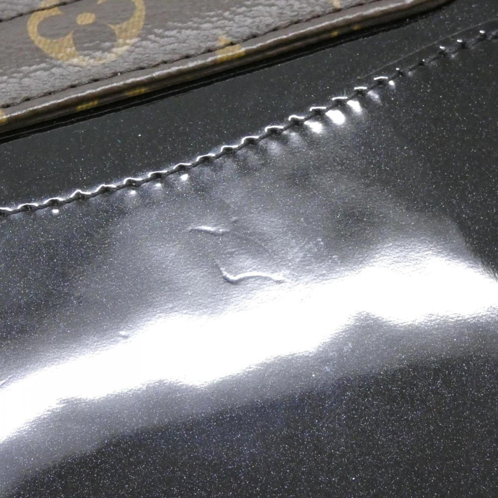 Louis Vuitton Monogram Vernis Black Monogram Monogram Vernis Monogram Backpack (Pre-Owned)
