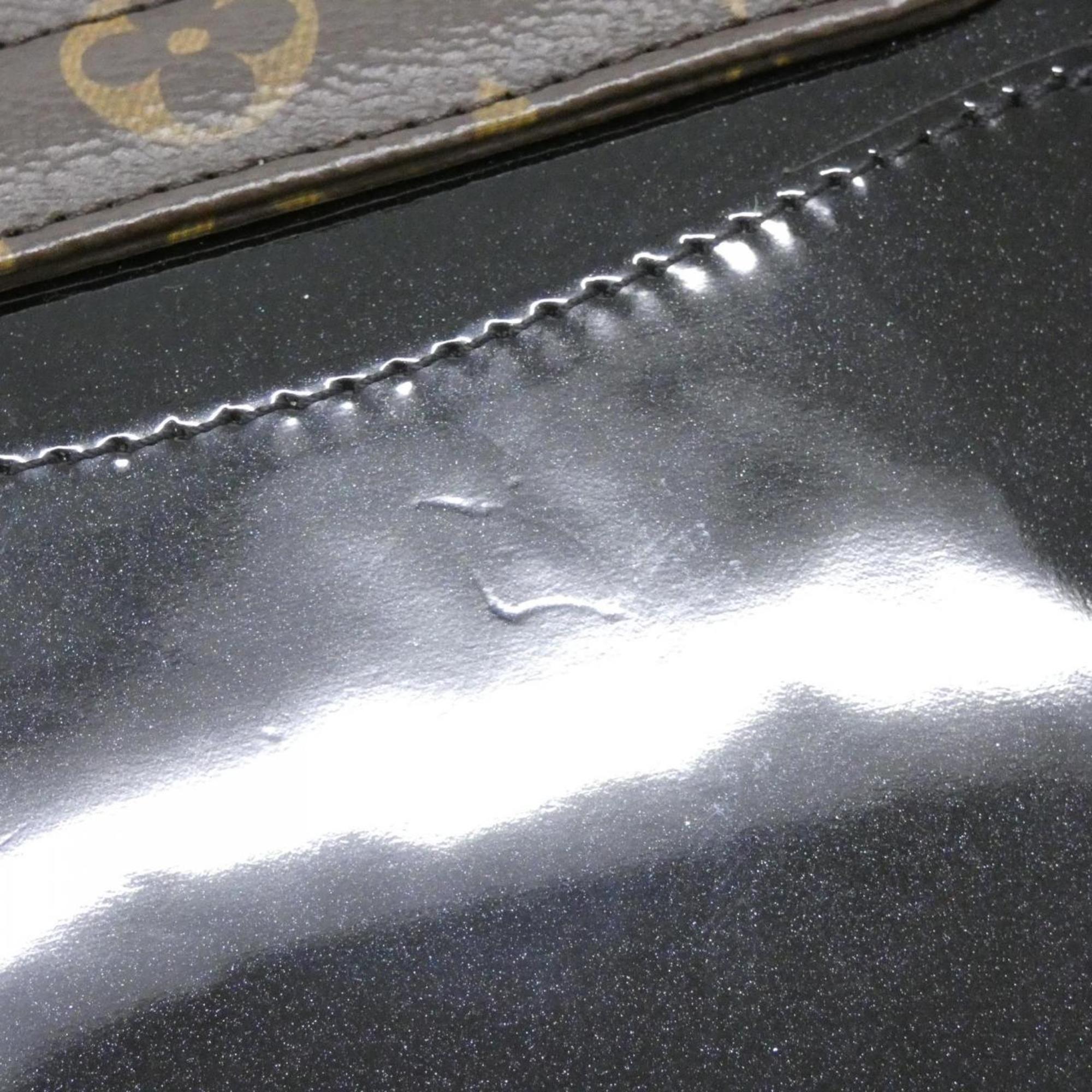 Louis Vuitton Monogram Vernis Black Monogram Monogram Vernis Monogram Backpack (Pre-Owned)