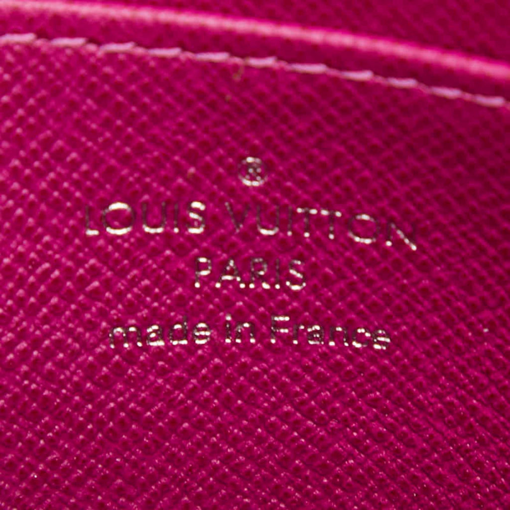 Louis Vuitton Grenade Purple Leather Coin Purse/Coin Case (Pre-Owned)