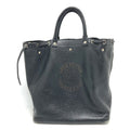 Louis Vuitton Black Noir Leather Tote Bag (Pre-Owned)