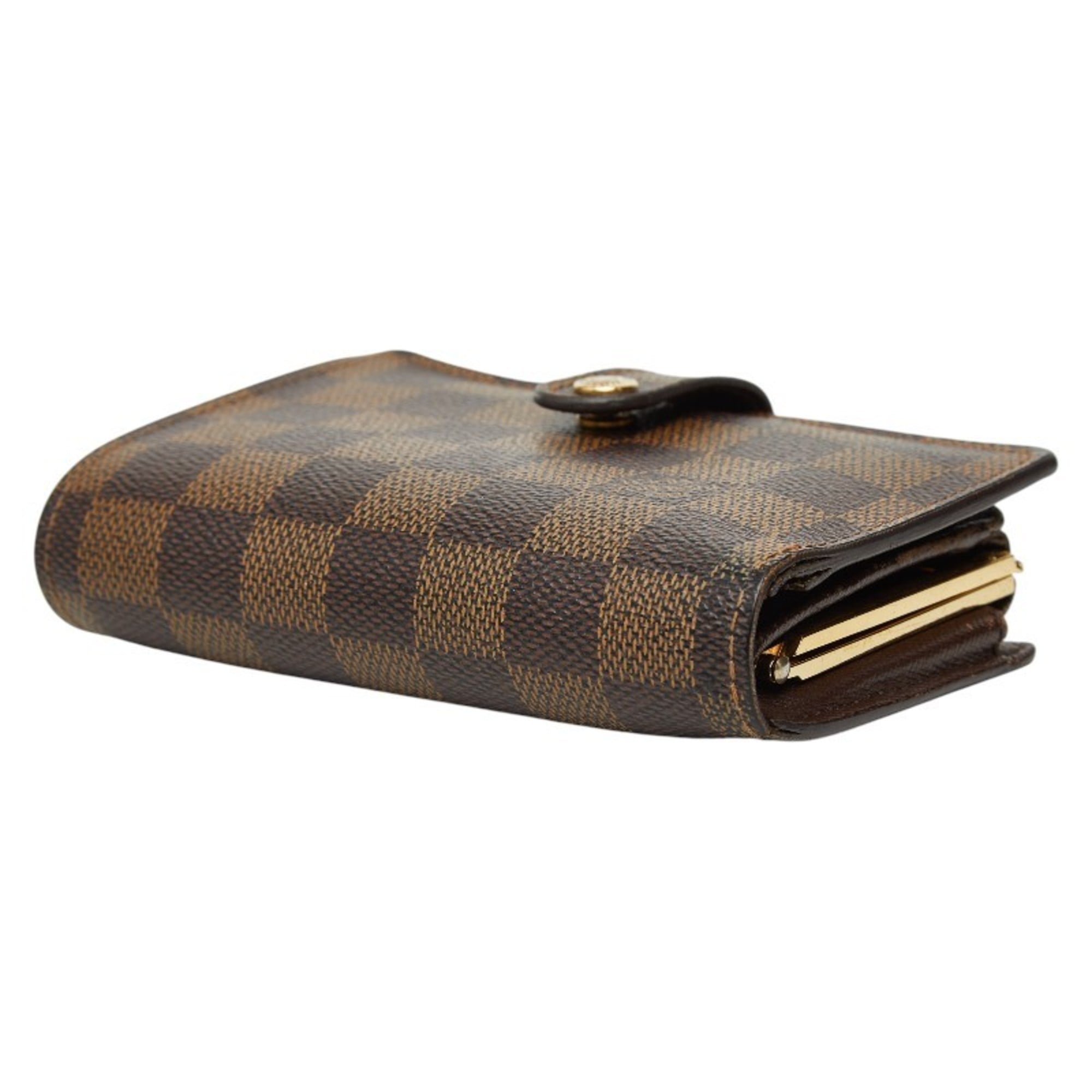 Louis Vuitton Damier Brown Pvc Wallet (Bi-Fold) (Pre-Owned)