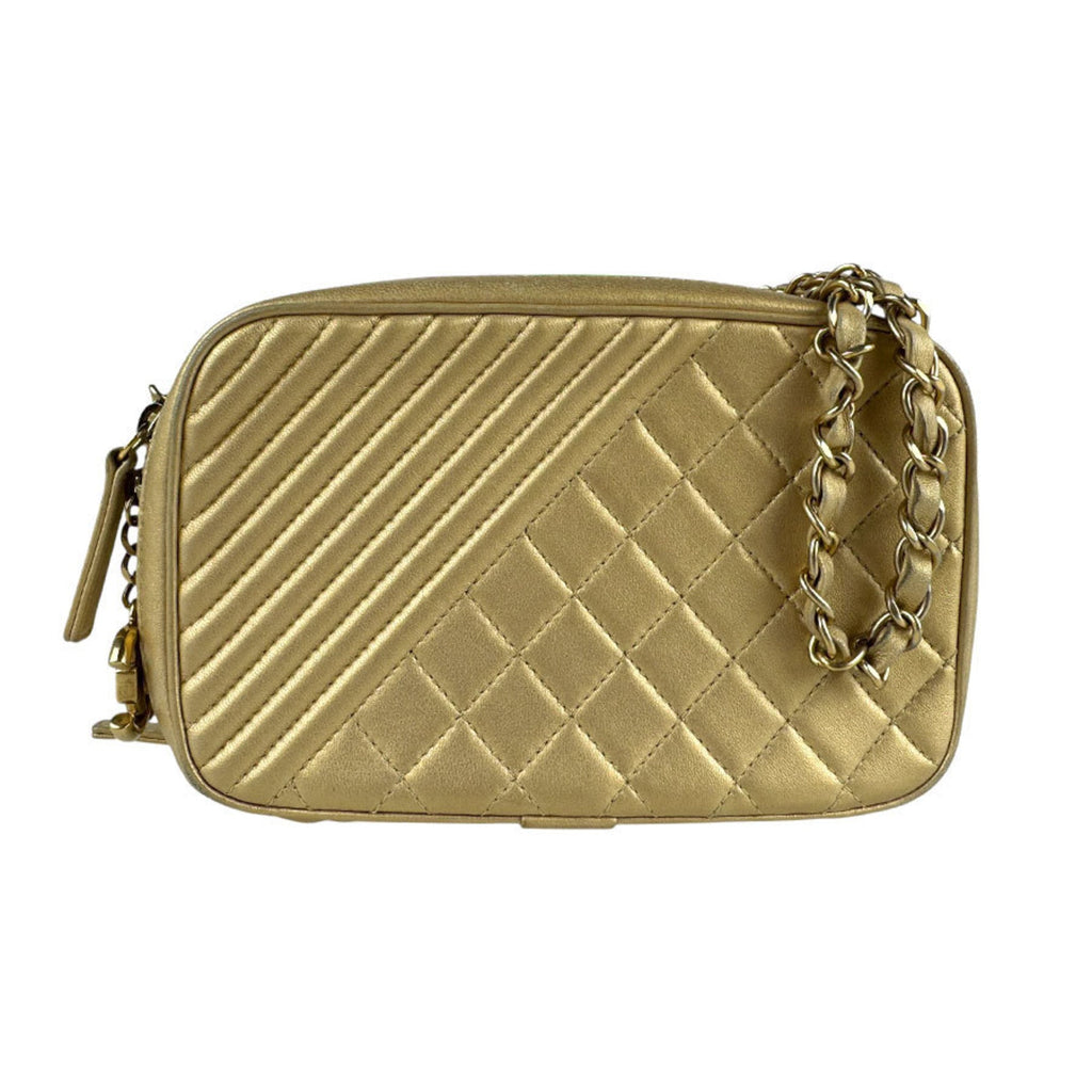 Coco Boy Camera Bag Quilted Leather Small