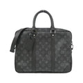 Louis Vuitton Black Coated Canvas Handbag (Pre-Owned)