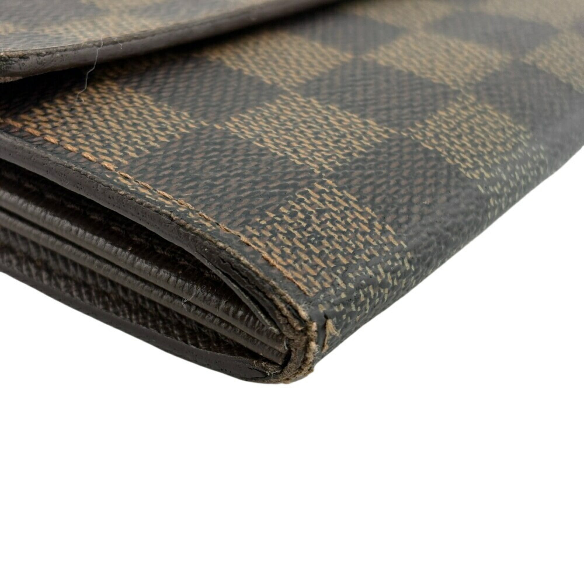 Louis Vuitton Brown Cuir Ombre Leather Coin Purse/Coin Case (Pre-Owned)