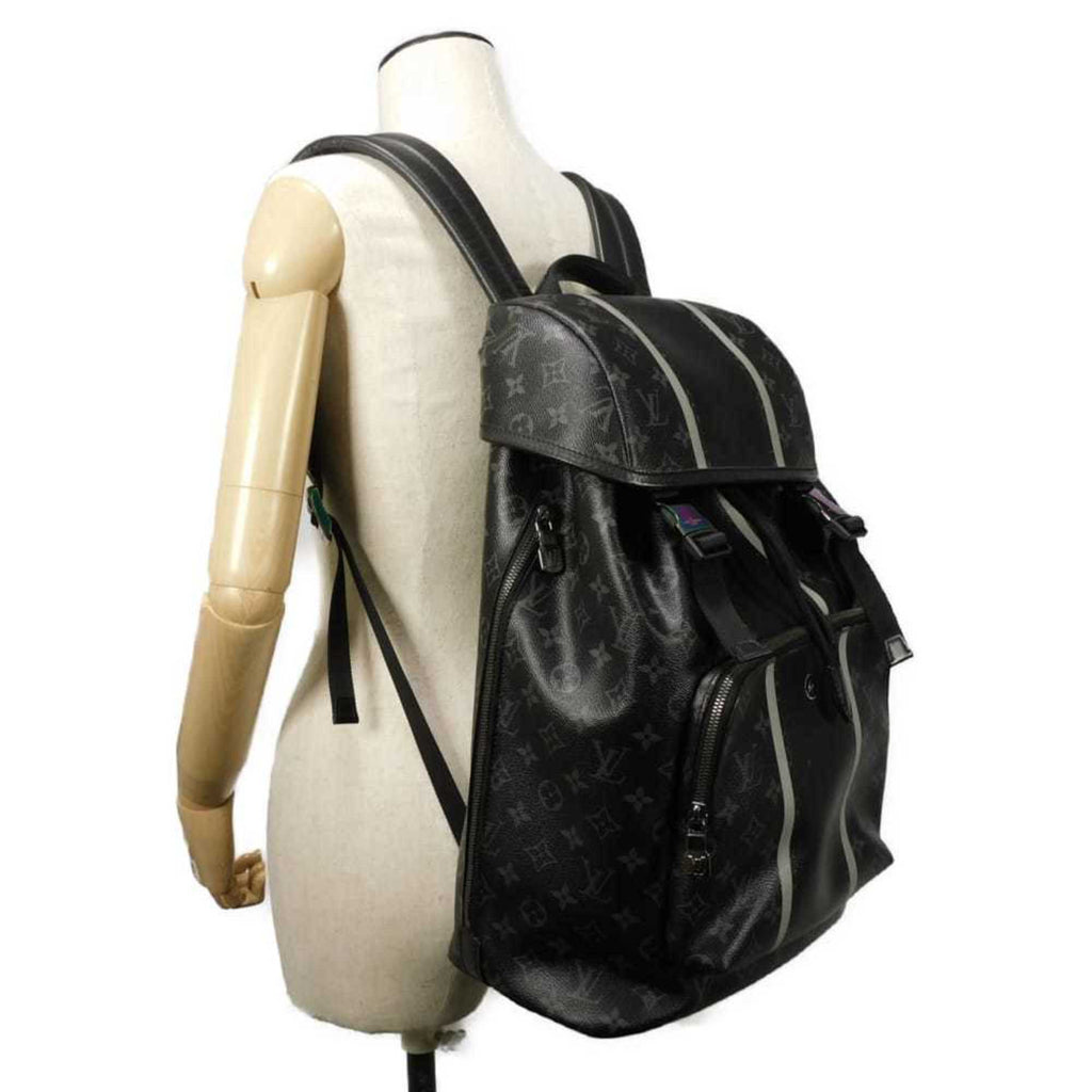 Louis Vuitton Monogram Eclipse Black Noir Monogram Eclipse Backpack (Pre-Owned)