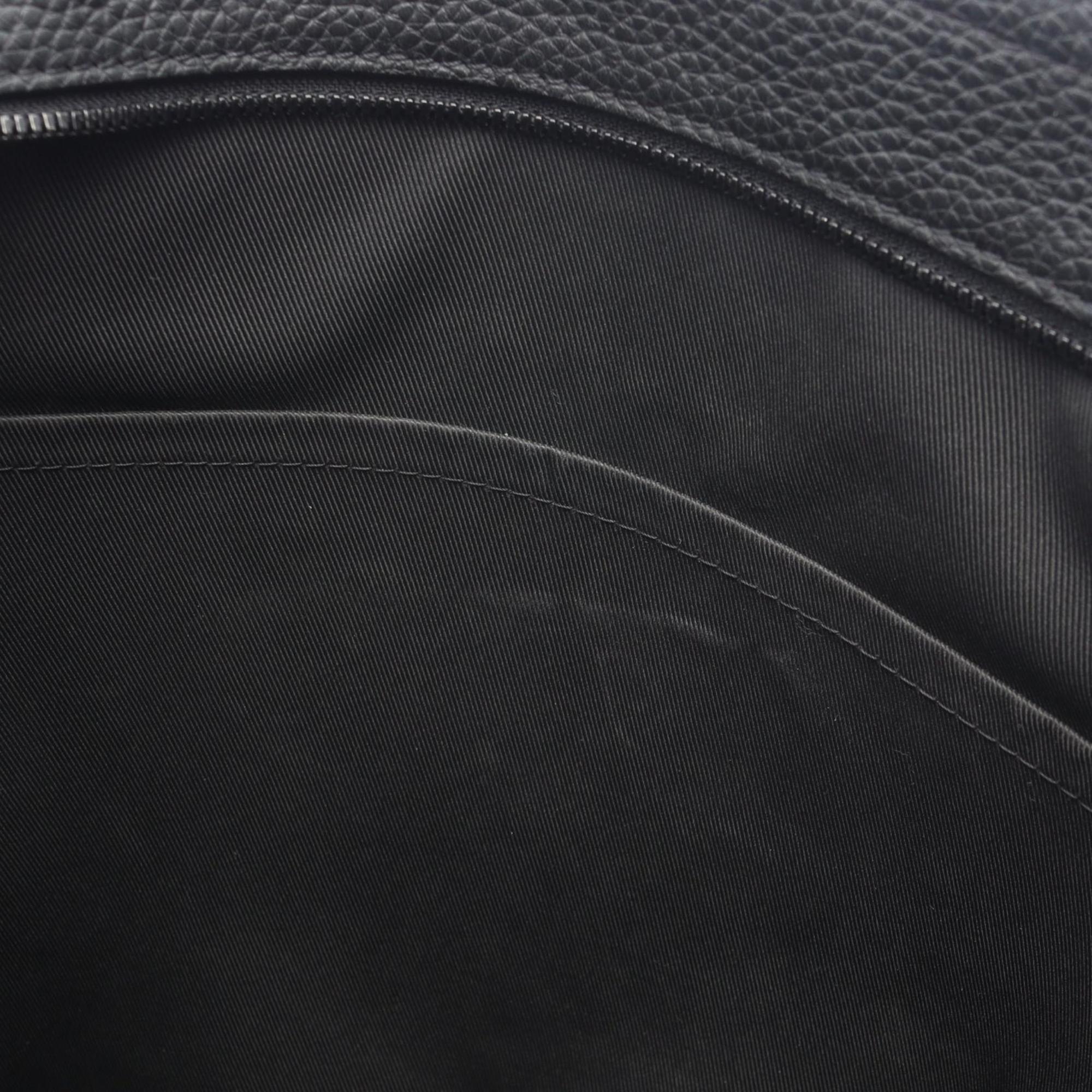 Louis Vuitton Black Leather Tote Bag (Pre-Owned)
