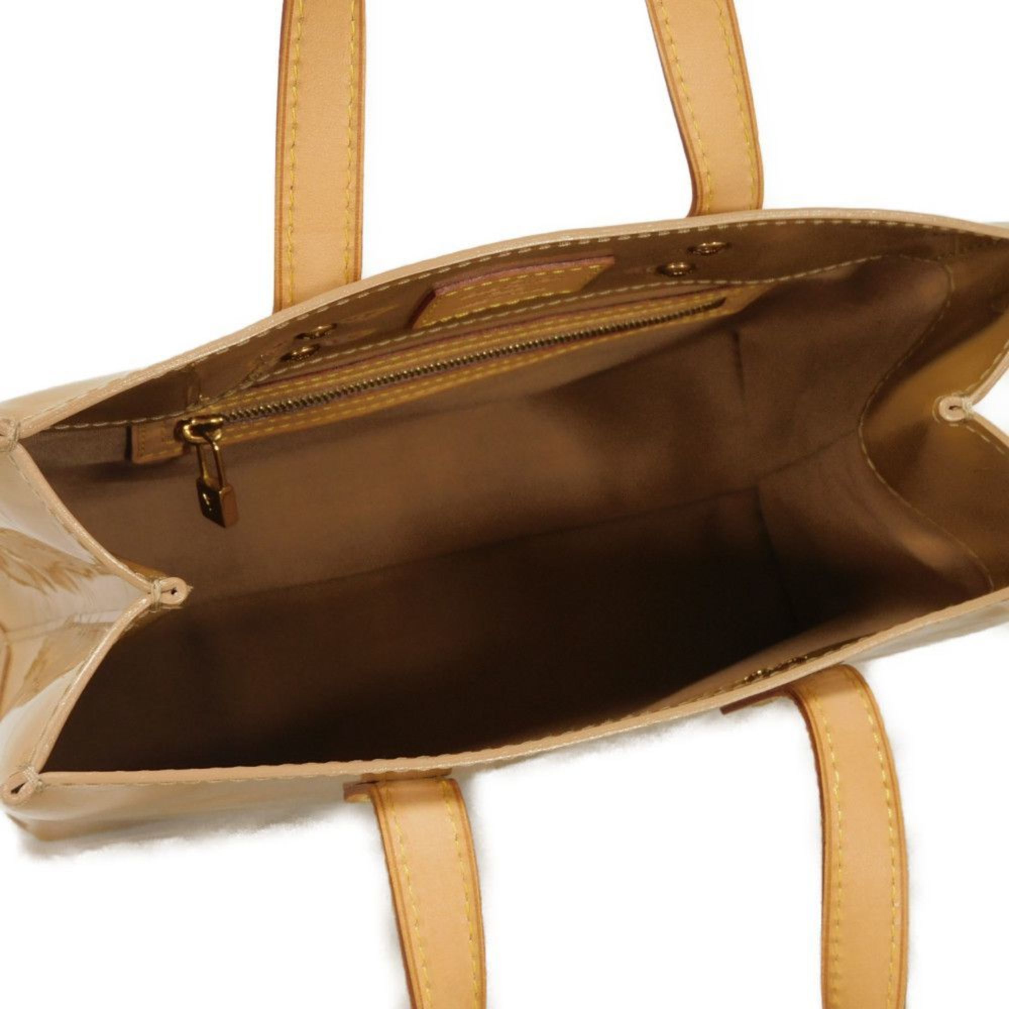 Louis Vuitton Monogram Vernis Noisette Patent Leather Handbag Tote Bag (Pre-Owned)
