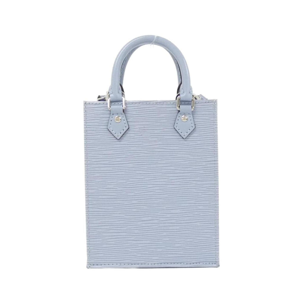 Louis Vuitton Light Blue Leather Handbag (Pre-Owned)