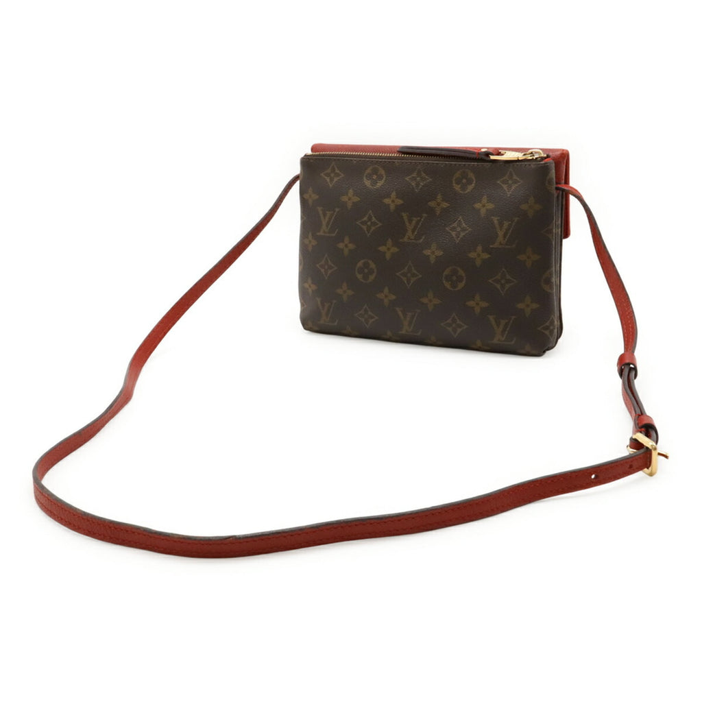 Louis Vuitton Cerise Monogram Canvas Leather Pochette Shoulder Bag (Pre-Owned)