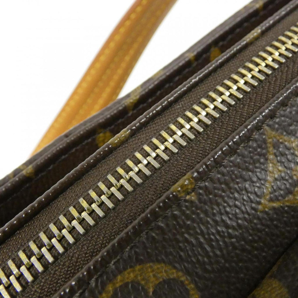 Louis Vuitton Brown Coated Canvas Shoulder Bag (Pre-Owned)