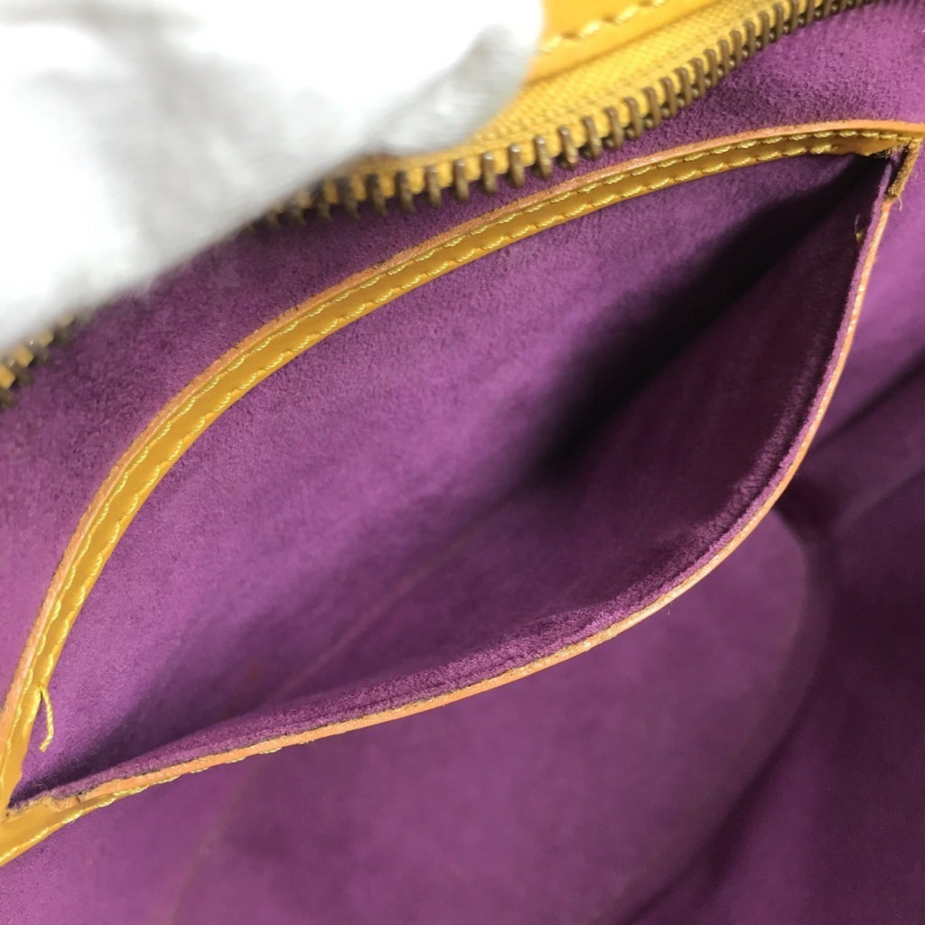 Louis Vuitton Yellow Epi Leather Handbag Tote Bag (Pre-Owned)