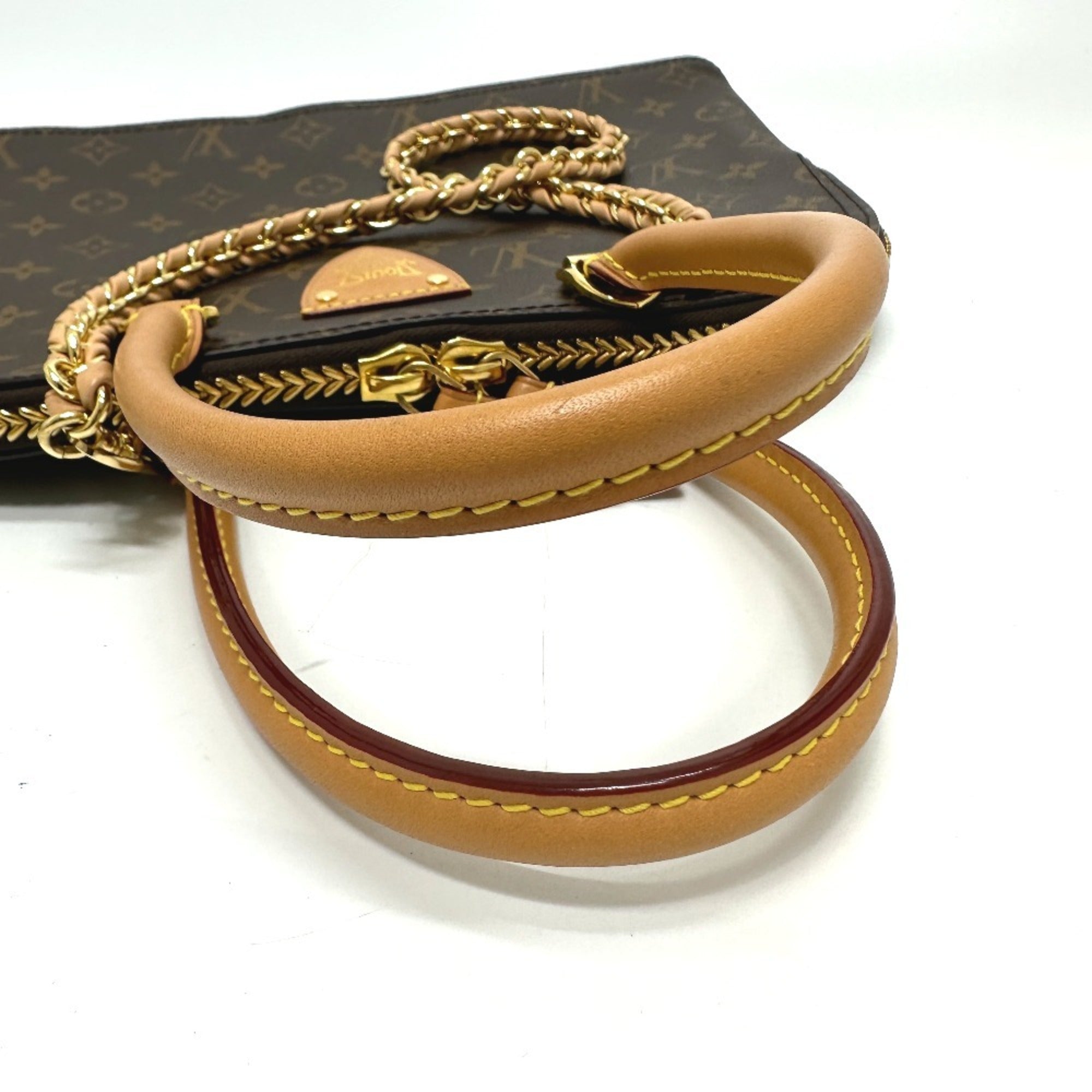 Louis Vuitton Brown Monogram Monogram Handbag Shoulder Bag (Pre-Owned)