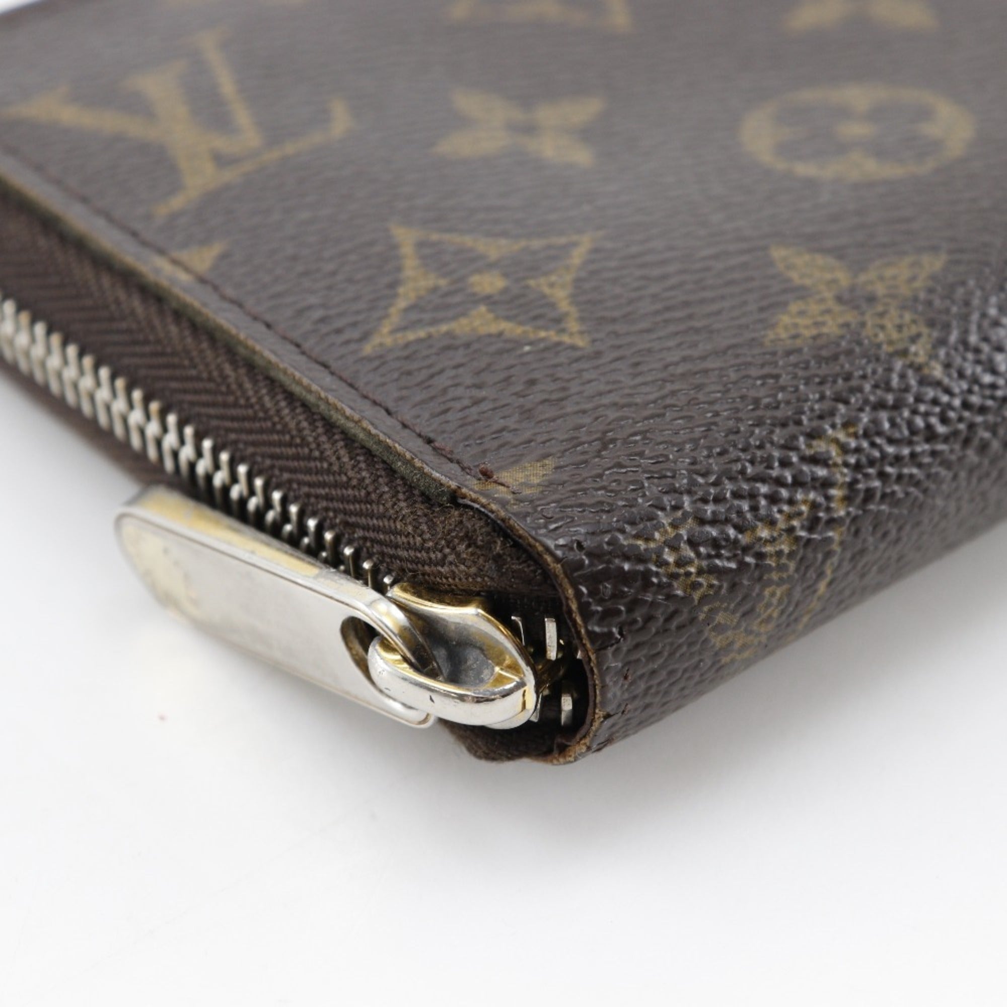 Louis Vuitton Brown Monogram Long Wallet (Bi-Fold) (Pre-Owned)