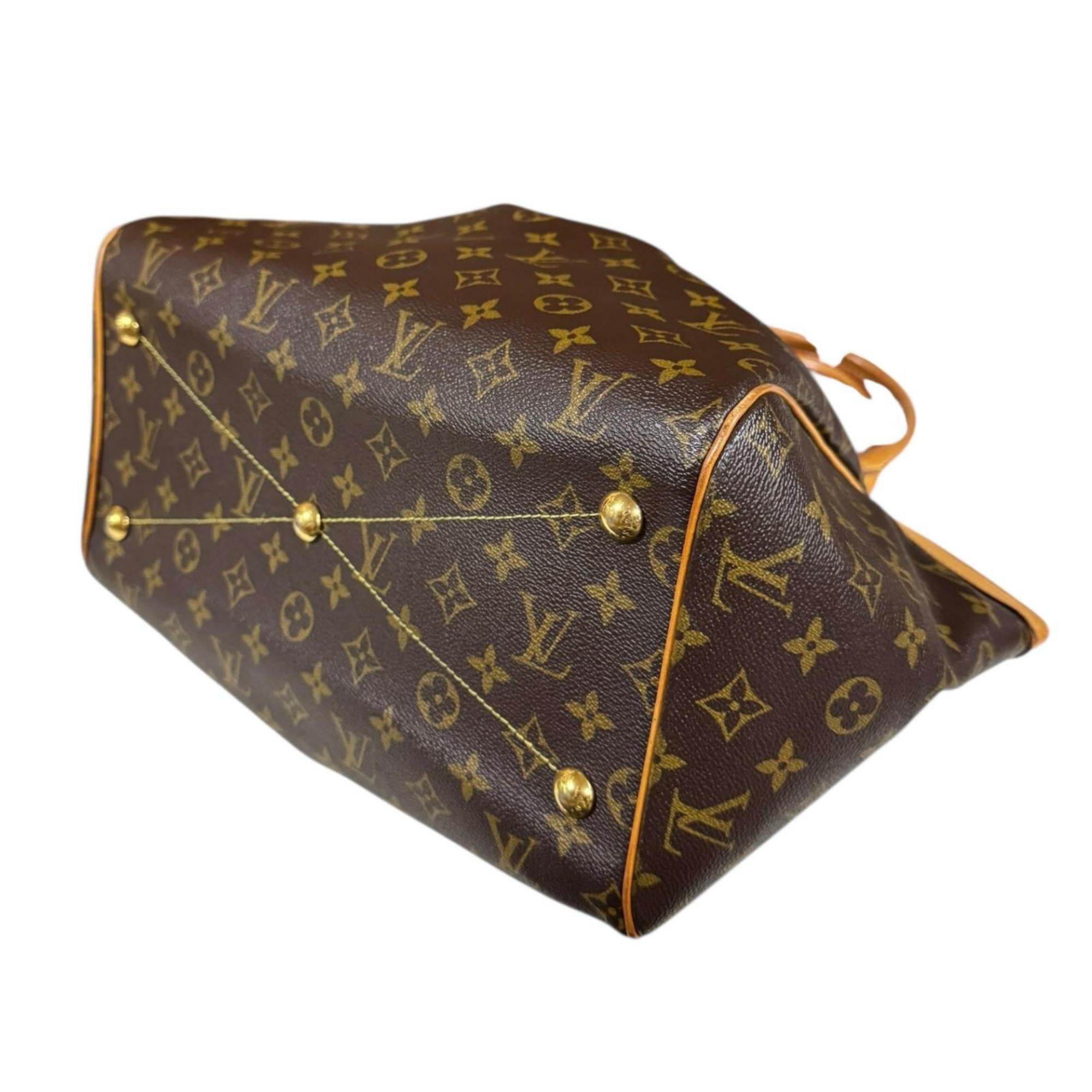 Louis Vuitton Brown Monogram Tote Bag (Pre-Owned)