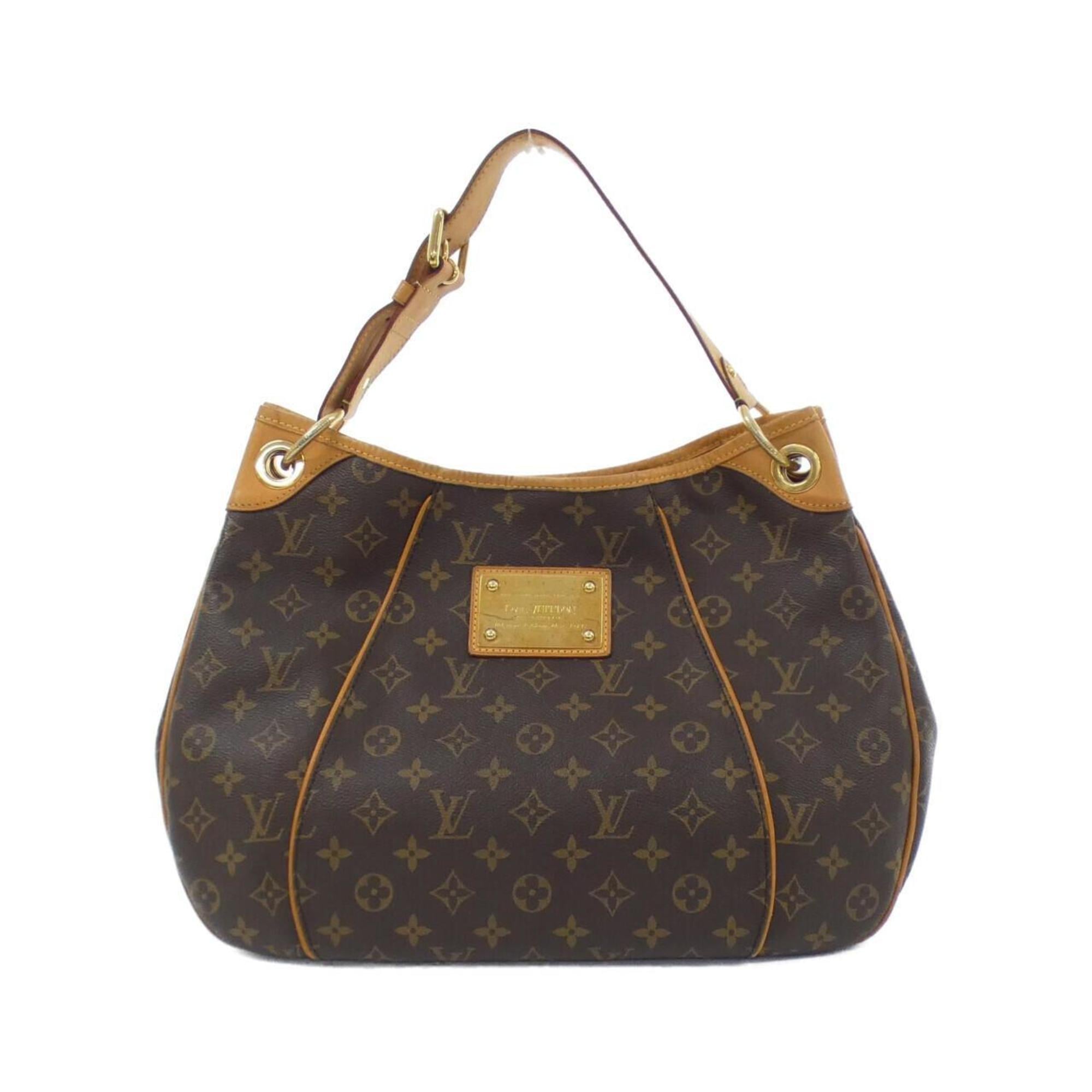 Louis Vuitton Monogram Marron Coated Canvas Shoulder Bag (Pre-Owned)