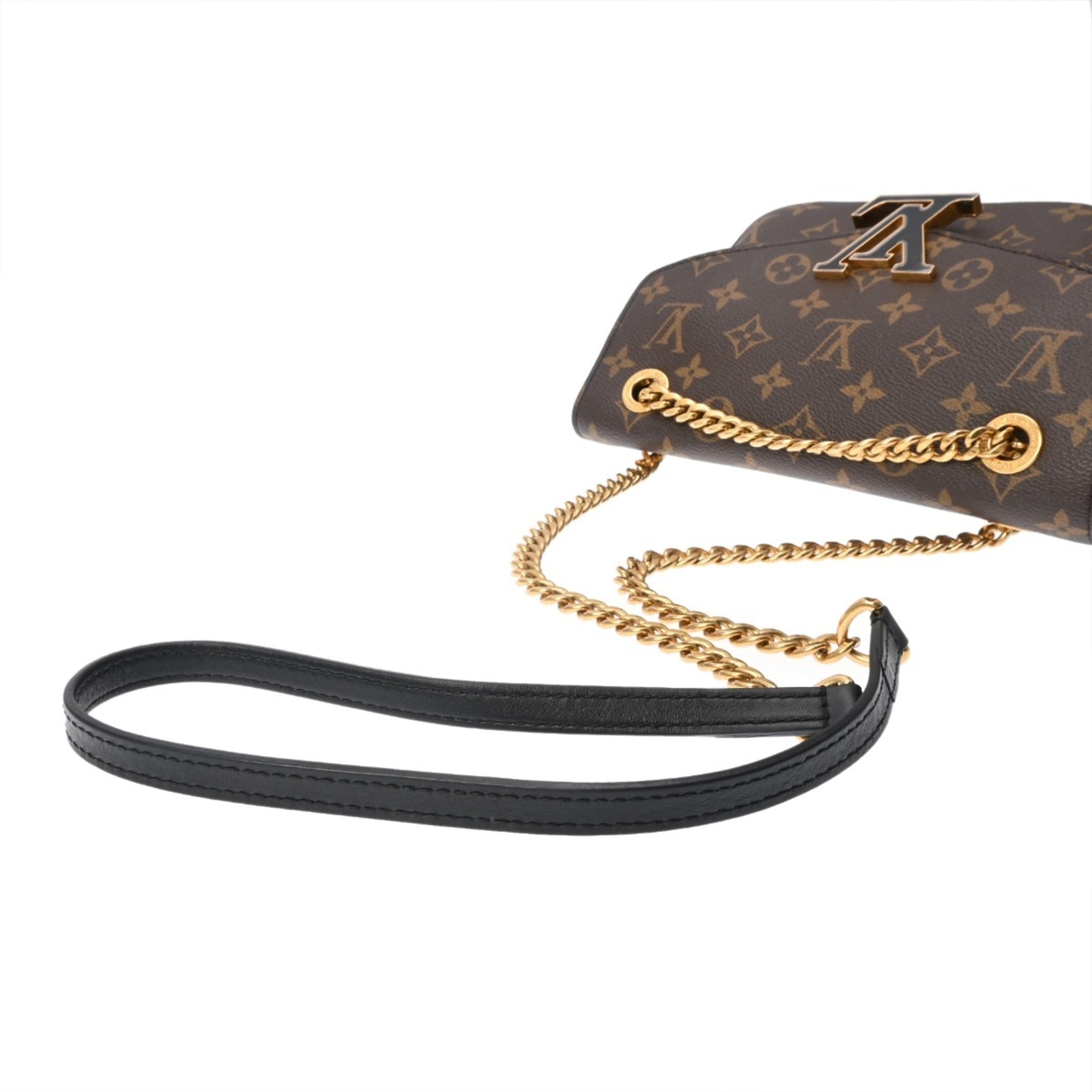 Louis Vuitton Brown Monogram Canvas Shoulder Bag (Pre-Owned)