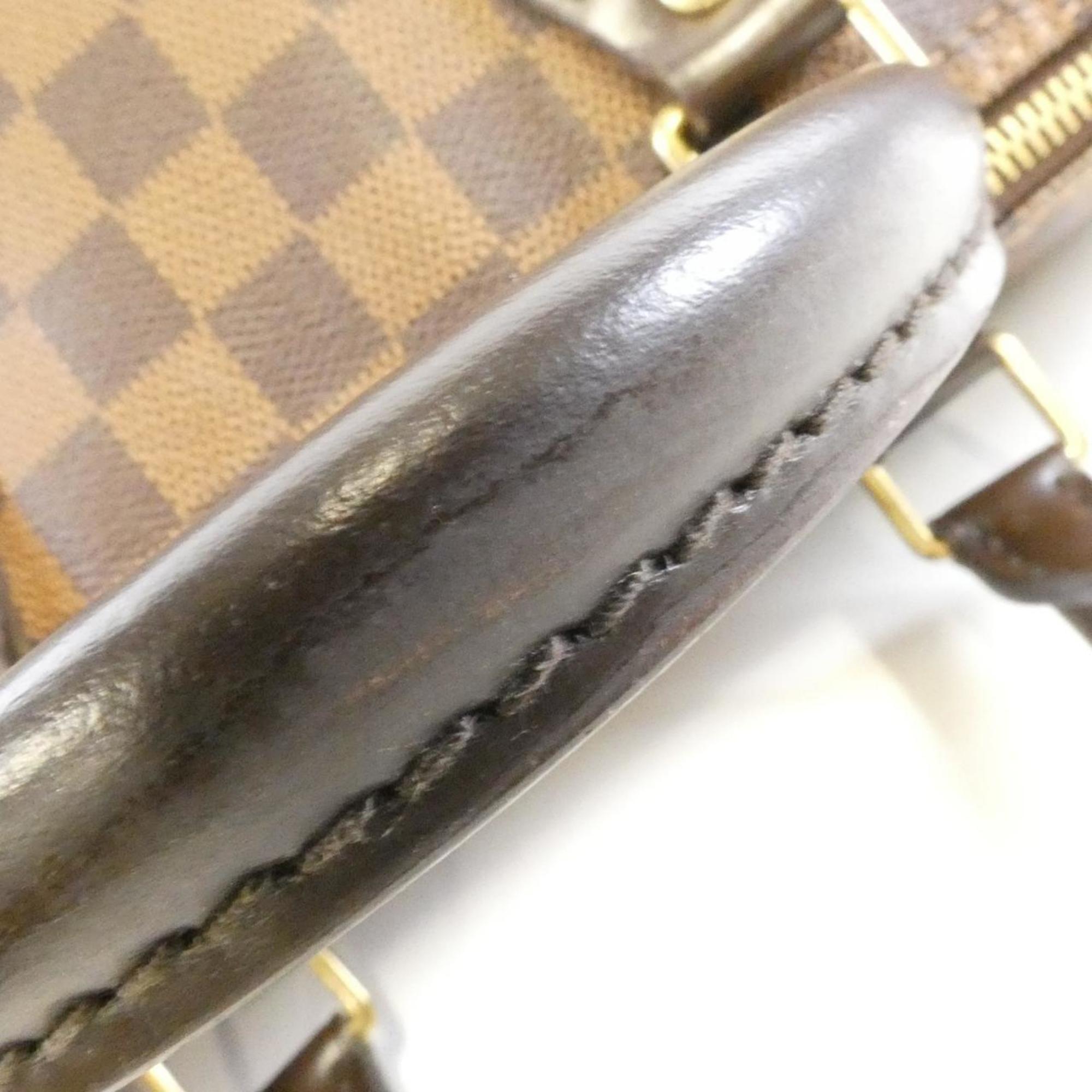 Louis Vuitton Ebene Coated Canvas Boston Bag (Pre-Owned)
