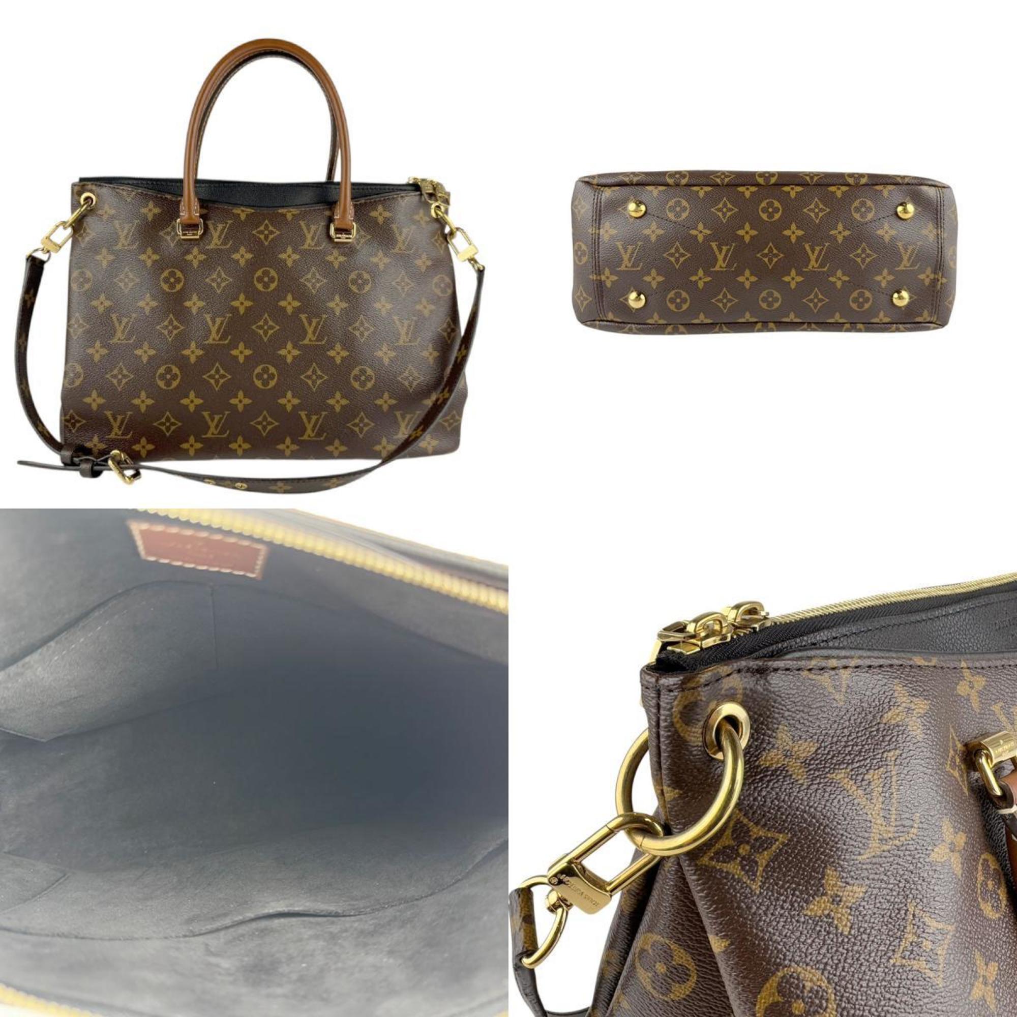 Louis Vuitton Monogram Noir Monogram Handbag Shoulder Bag (Pre-Owned)