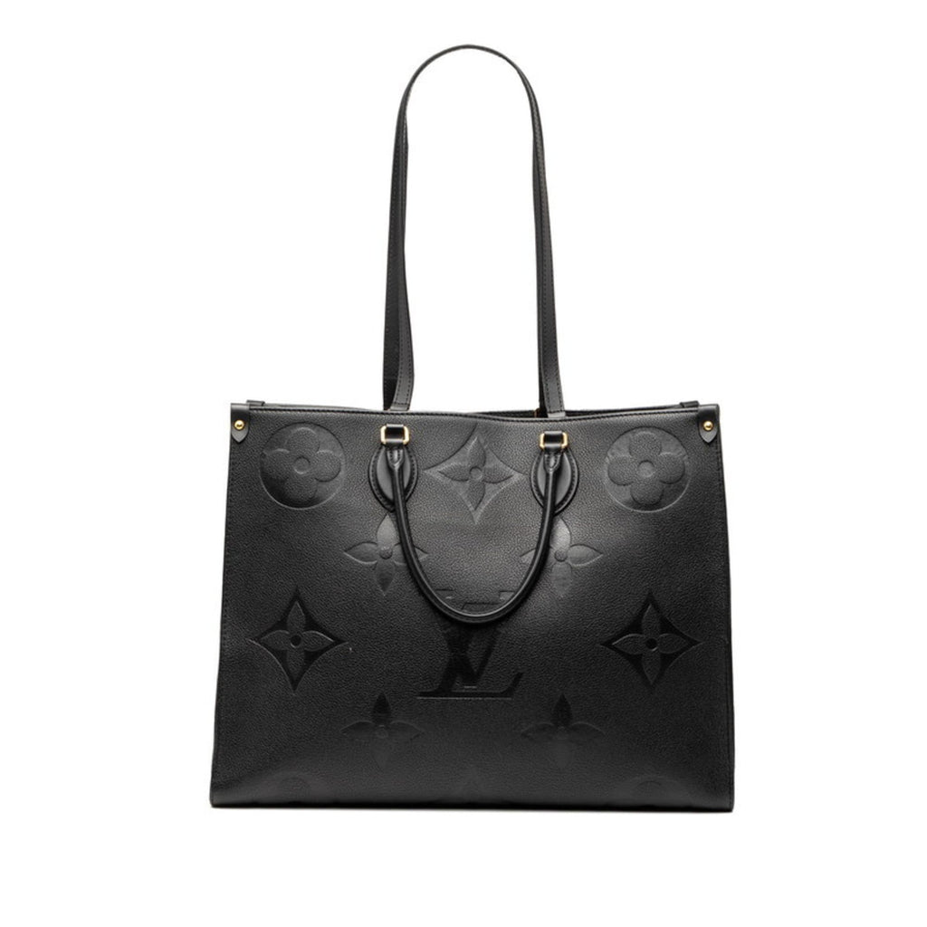 Louis Vuitton Monogram Empreinte Noir Leather Shoulder Bag Tote Bag (Pre-Owned)