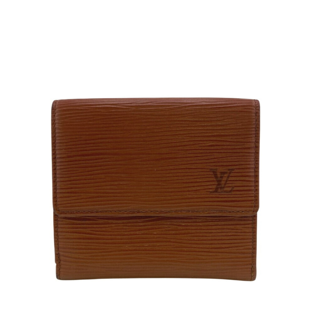 Louis Vuitton Brown Kenyan Brown Leather Wallet (Tri-Fold) (Pre-Owned)