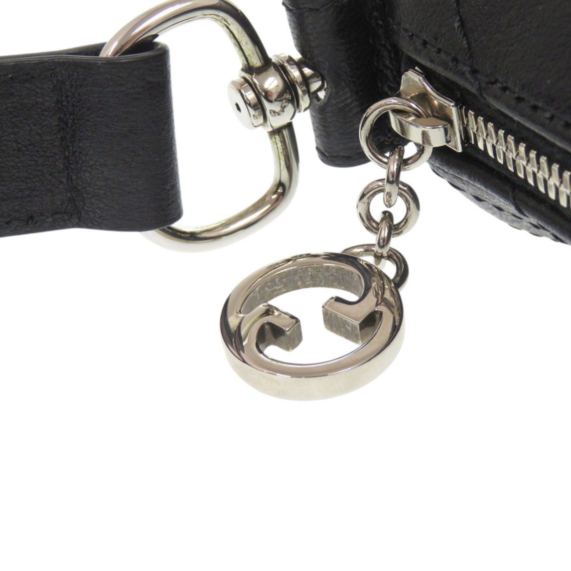 Blondie Shoulder Bag Diagonal Quilted Leather Mini