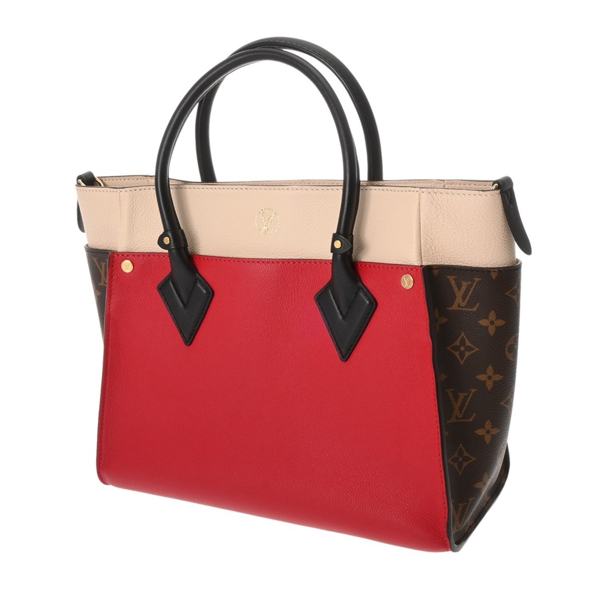 Louis Vuitton Monogram Rouge Monogram Leather Tote Bag (Pre-Owned)