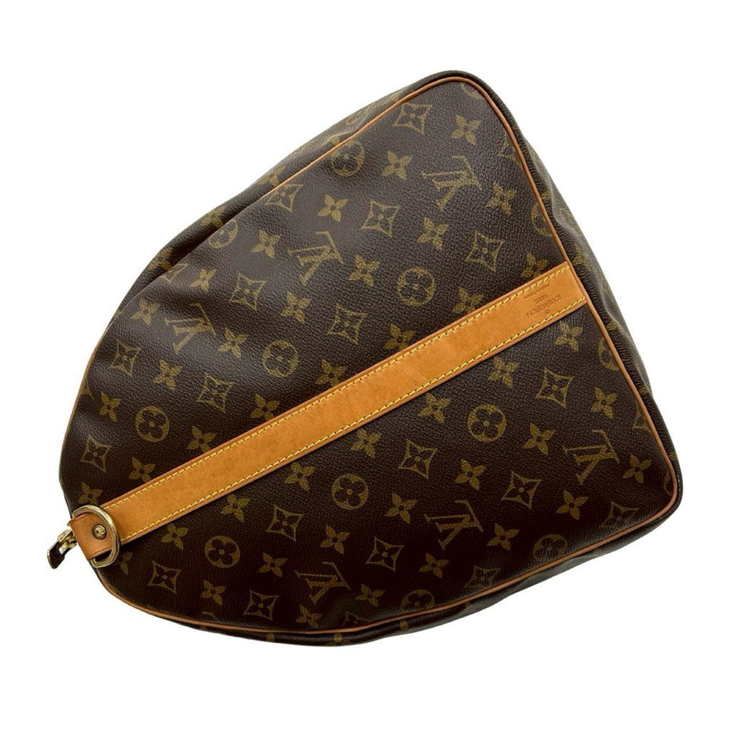 Louis Vuitton Brown Leather Pvc Boston Bag Shoulder Bag (Pre-Owned)