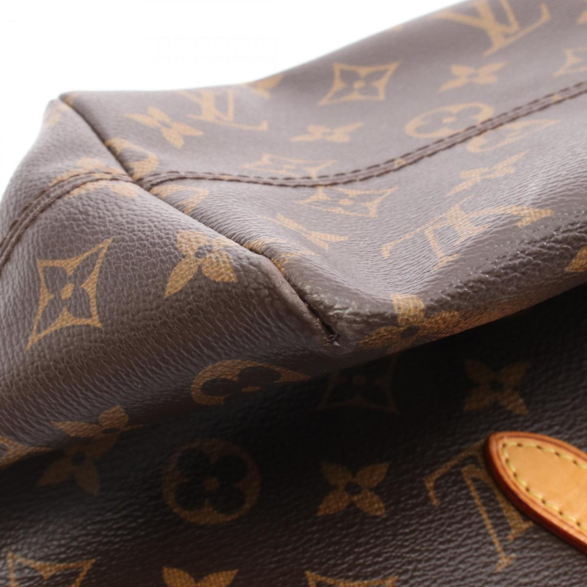 Louis Vuitton Brown Monogram Monogram Leather Tote Bag (Pre-Owned)