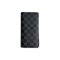 Louis Vuitton Damier Graphite Black Gray Damier Graphite Long Wallet (Bi-Fold) (Pre-Owned)