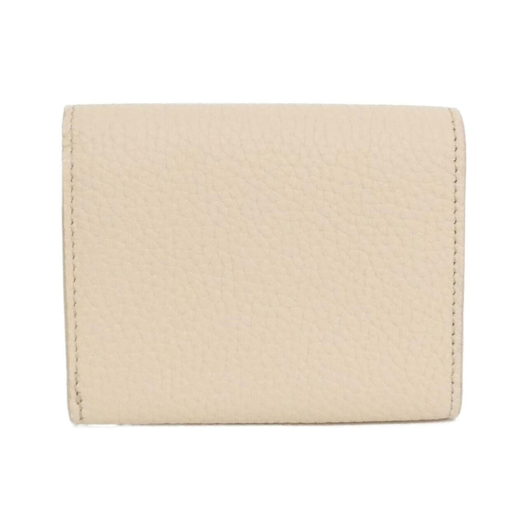 Louis Vuitton Sand Leather Wallet (Bi-Fold) (Pre-Owned)