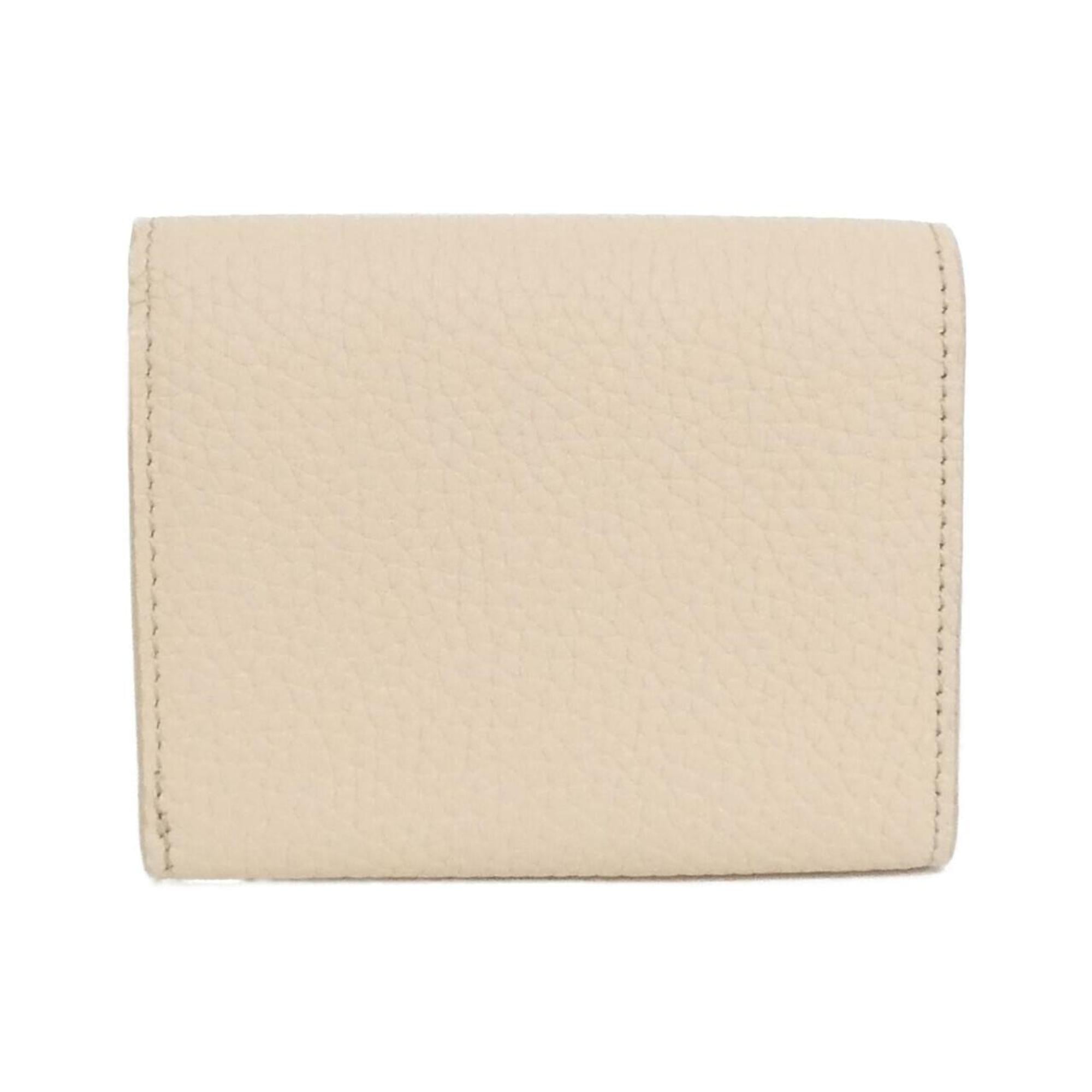 Louis Vuitton Sand Leather Wallet (Bi-Fold) (Pre-Owned)